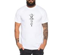 3D2Y - Herren T-Shirt Straw Hat Luffy Zoro One Monkey D. Pirat Ace Piece Goku Anime Ruffy, Größe:M, Farbe:Weiß