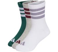 Adidas 3Stripes Cushioned Sportswear Crew Socks 3er-Pack Kinder Socken, grün KL