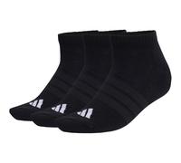 3er Pack adidas Cushioned Essentials Low Cut Socken KD6720 - black/black/white 28-30