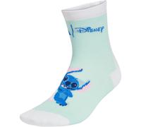 3er Pack adidas Disney Lilo & Stitch Socken Kinder JD8120 - white/light blue/semi flash aqua 31-33