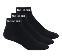 adidas 6 Paar NC Ankle Performance Sneaker/Quarter Socken Unisex Kurzsocke GE6177, Farbe:Black, Socken & Strümpfe:43-45
