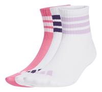 3er Pack adidas Ribbed Socken JW3413 - white/white/pink fusion 31-33