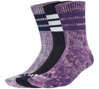 Stonewash Crew Socken 3 Paar Unisex-Aurora Plum / Preloved Violet / Black-Gr. M