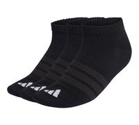 3er Pack adidas Thin&Light Essentials Low Cut Socken KC9628 - black/black/white 40-42