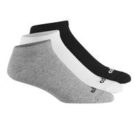 3er Pack adidas Thin Linear Low-Cut Socken IC1300 - medium grey heather/white/black 31-33