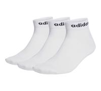 adidas Think Linear Ankle Socken, 3 Paar 40-42 White / Black Unisex (Herstellerartikelnummer: HT3451-0005)