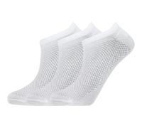 3er Pack Athlecia Comfort-Mesh Sustainable Low Cut Socken Damen 1002 - white 39-42