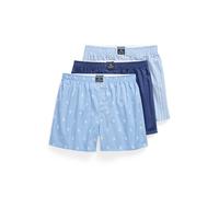 Polo Ralph Lauren - Bekleidung OPEN BOXER-3 PACK-BOXER - Blau - Größe L