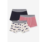 Petit Bateau Jungen A0DAH Boxer, Variante 1, 6 Jahre (3er Pack)