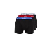 3er-Pack Boxershorts mit Label-Patch L schwarz 6007133.99B1.L