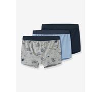 3er-Pack Boxershorts WELTRAUM Jungen NAME IT grau Gr. 122/128