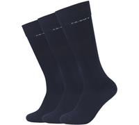 Kniestrümpfe CAMANO "Kniestrümpfe 3er Pack" Gr. 35/38, blau (navy) Damen Socken (51772539-35) navy