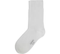 Camano Kinder 3er Pack Socken mit verstärkter Ferse und Spitze Jungen & Mädchen Strümpfe, Gr. 36 (Herstellergröße: 35/38), Weiß (white 1)