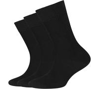 Camano Mädchen 3701 Socken, Schwarz (Black 5), 36 (Herstellergröße: 35/38) (3er Pack)