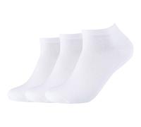 Camano Herren Sneakersocken ca-soft Bio-Baumwolle Weiß 2er Pack Größe 47-49