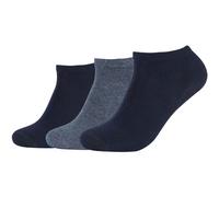 Camano Unisex Sneaker-Socken ca-soft Bio 47-49 dunkelblau/jeans meliert
