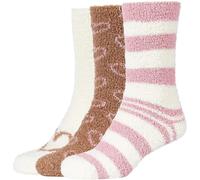 Kuschelsocken CAMANO "warm & cozy", Damen, Gr. 39 (42), egret, Elasthan, Polyester, unifarben, elastisch, Socken, gestreift, gemustert, weich, wärmend (91117209-39) egret