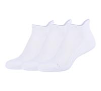 3er Pack camano Yoga Antirutsch Sneakersocken 1000 - white 35-38