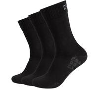 3er Pack Camp David Action-Mesh Crew Socken Herren 9999 - black 39-42