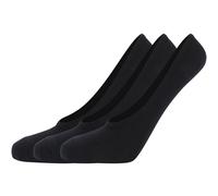 3er Pack ENDURANCE Coter Quick Dry Füßlinge Damen 1001 - black 39-42