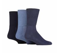 3er-Pack Extra Breite Bambus Diabetikersocken für Schwellungen in den Beinen EU 40 - 42