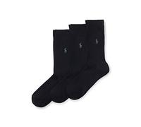 Polo Ralph Lauren Underwear Socken mit Logo-Stitching im 3-er-Pack in Black, Größe 43-46