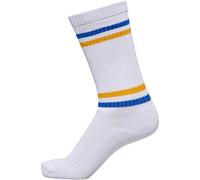 Hummel 3-Pack Chevron High Retro Socken | weiss | Herren|Damen|Kinder | 43-45 | 225373-9353 43-45