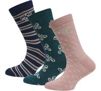 3er Pack hummel hmlALFIE Socken Kinder 4852 - woodrose 24-27