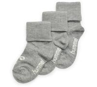3er Pack hummel SORA Baby-Socken grey melange 18-20