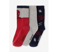 3er-Pack Kinder Socken MARVEL SPIDERMAN rot Gr. 31/34