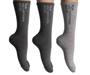 3er-Pack lange Baumwollsocken F3606 für Damen EU 35,5 - 38