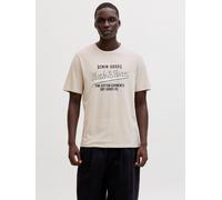 JACK & JONES Herren Jjethan Tee Ss Crew Neck 3Pk Mp Noos, Dusty Olive, Large (3er Pack)