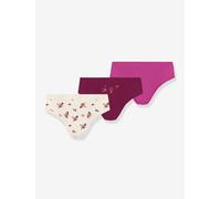 3er-Pack Mädchen Slips Les Pockets, Stretch-Baumwolle DIM himbeer Gr. 158
