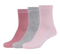 3er Pack Mustang Casual Baumwolle Crew Socken Damen 4260 - rosette 39-42