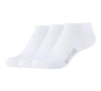 3er Pack Mustang Casual Baumwolle Sneakersocken Damen 1000 - white 35-38