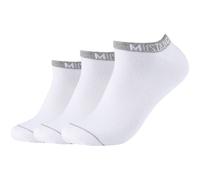 3er Pack Mustang Casual Baumwolle Sneakersocken Herren 1001 - white mix 35-38
