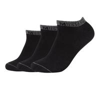 3er Pack Mustang Casual Baumwolle Sneakersocken Herren 9999 - black 39-42