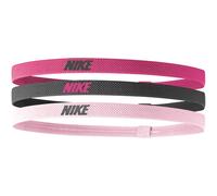 3er Pack NIKE 2.0 elastische Haarbänder mit Silikonstreifen 658 spark/gridiron/pink glaze