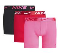 3er Pack NIKE Boxershorts Briefs Herren BSM - hypr pnk/uni red/ BLK high shine wb XL