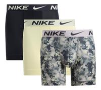 Nike Brief Logo Boxershorts beige schwarz grün (3 Stück) - S