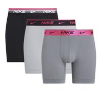 3er Pack NIKE Boxershorts Briefs Herren TRF - hpr pk mtlic armx wb/wlf gry/cl gry XL