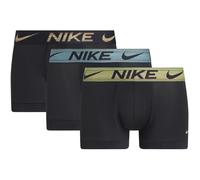 Nike Trunk Logo Boxershorts schwarz grün blau (3er-Pack) - L