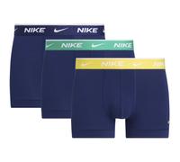 3er Pack NIKE Boxershorts Trunks Herren 411 - blue void lghtning/stdim grn/bl voi XL