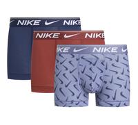 3er Pack NIKE Boxershorts Trunks Herren 466 - wld i o swsh print/mrs ste/mngt nvy M
