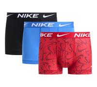 Nike Dri-Fit Essential Micro Trunks 3P - red/blue/black - Mehrfarbig (XL)
