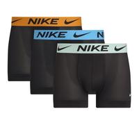 3er Pack NIKE Boxershorts Trunks Herren EWD - BLK mnt foam/blue her/bright cer wb L