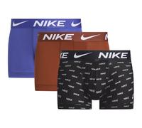 3er Pack NIKE Boxershorts Trunks Herren EX3 - BLK nike print/mars stne/deep night XL