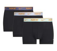 Nike Trunk Boxershorts schwarz orange grün (3 Stück) - S