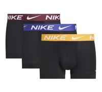 Nike Trunk Logo Boxershorts schwarz gelb blau (3 Stück) - XL