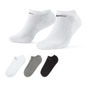 3er Pack NIKE Everyday Cushioned Trainingssocken No-Show multi-color 42-46